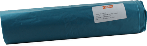 Abfallsack blau 240 Liter 60 my 