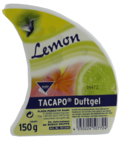 Tacapo Lufterfrischer Lemon Duftgel 150g