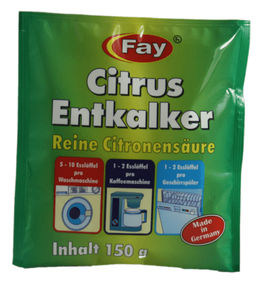 Fay Citrus Entkalker Reine Citronensäure 150 g Beutel 