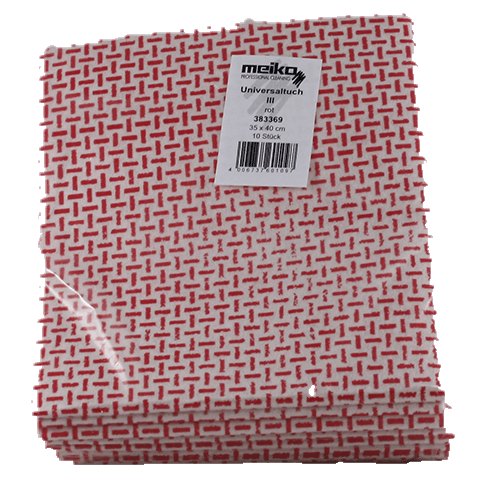 Meiko Wischtuch Universaltuch III rot Verpackung 10 Stück