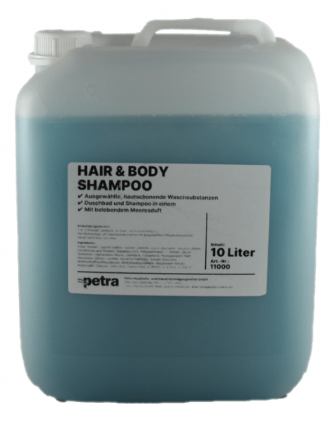 Seifencreme blau Hair & Body 10 Ltr.Kan. Hotel - Seife, Duschbad Duft Meeresduft