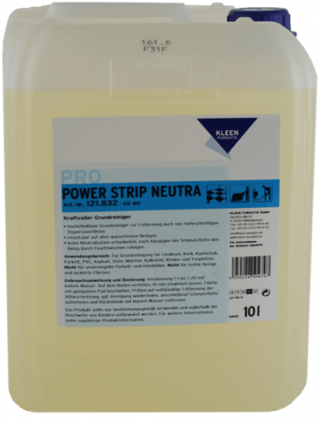 Kleen Purgatis Power Strip Neutra Grundreiniger 10 Liter.