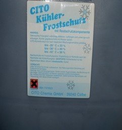 Kühlerfrostschutz Konzentrat 30 Liter