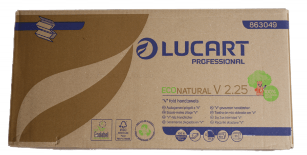 Lucart Papierhandtuch Econatural V2 2 lagig