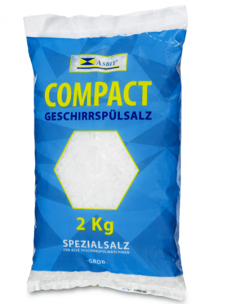 Asbit Spezialsalz für alle Geschirrspülmaschinen grob 2 kg Beutel