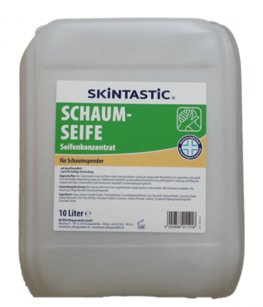 Skintastic Schaumseife 10 L mit Zitrusduft, pH-hautneutral 100324-010-000 Eilfix Becker