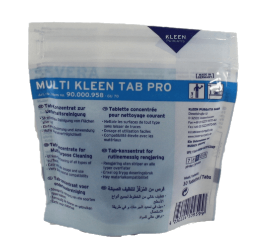 Severa Multi Kleen Tab Pro 30 Tabs zur professionellen Allzweckreiniger Kleen Purgatis 