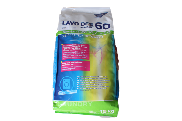 Kleen LAVO DES 60 kompakt 15 Kg Sack Desinfektionswaschmittel Pulver 