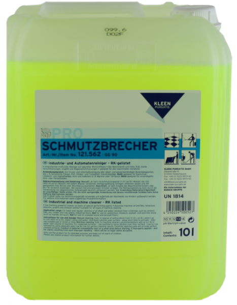 Kleen Purgatis Schmutzbrecher Industriereiniger 10 Liter