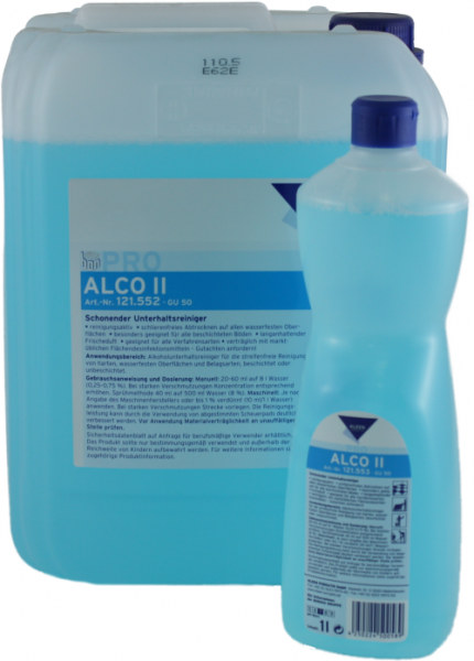 Kleen Purgatis Alkoholglanzreiniger ALCO II 10 Liter Kanister