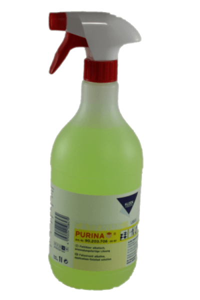 Purina Fettlöser alkalisch anwendungfertig 1 Liter Flasche mit Sprayer